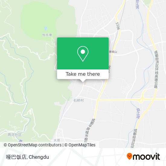 哑巴饭店 map