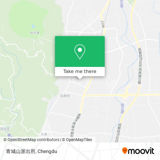 青城山派出所 map