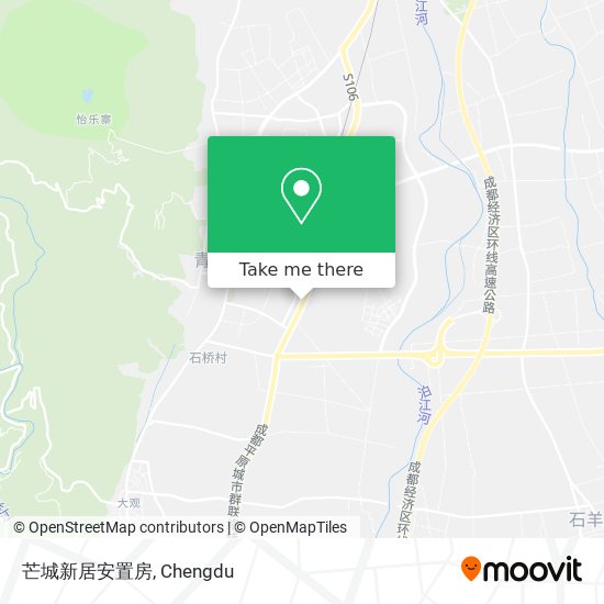 芒城新居安置房 map