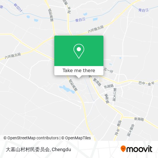 大墓山村村民委员会 map