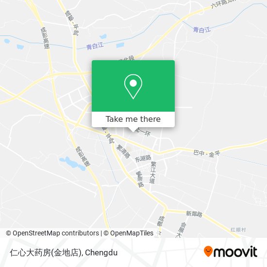 仁心大药房(金地店) map