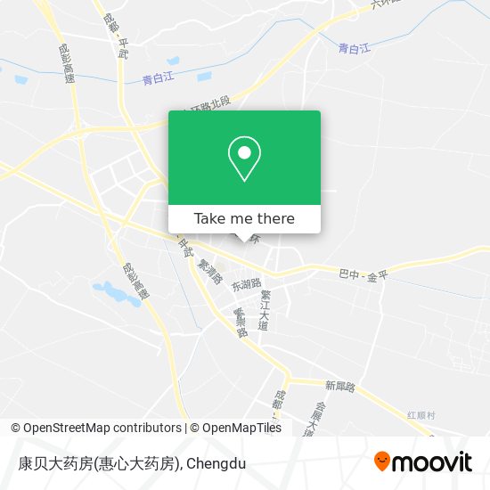 康贝大药房(惠心大药房) map