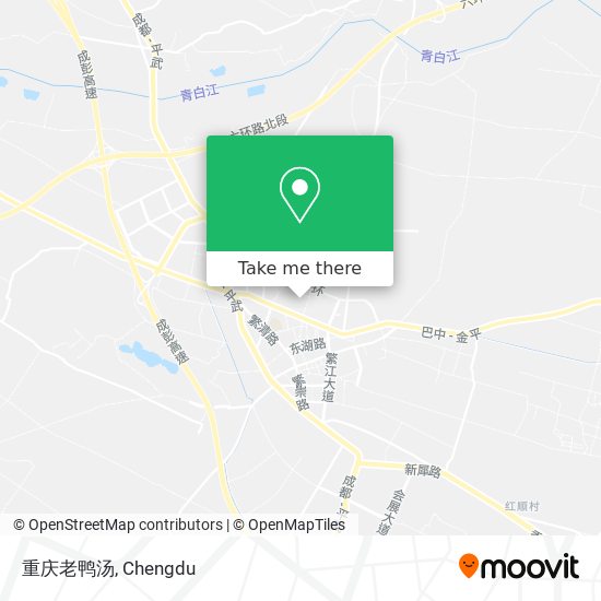 重庆老鸭汤 map