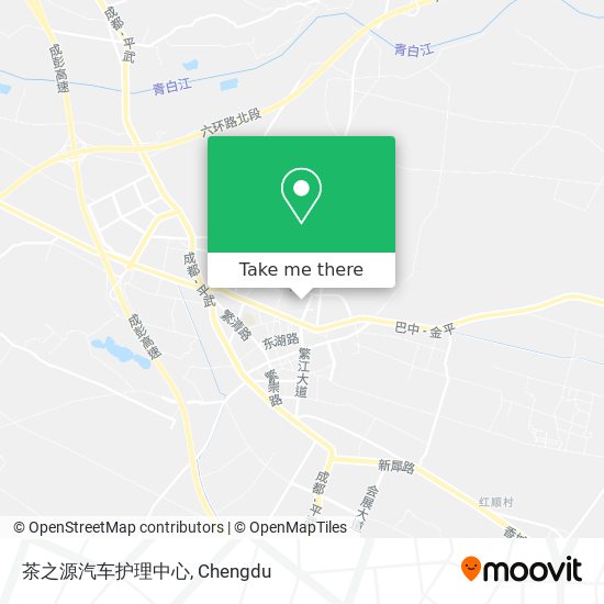 茶之源汽车护理中心 map