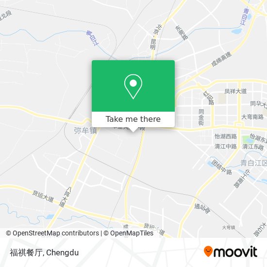 福祺餐厅 map