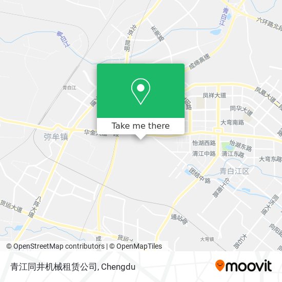 青江同井机械租赁公司 map