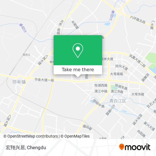 宏翔兴居 map