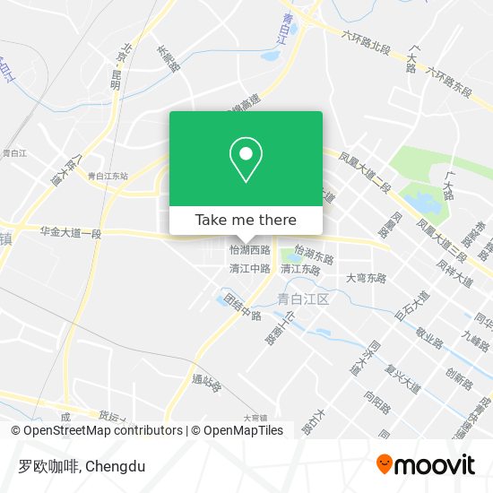 罗欧咖啡 map