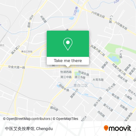 中医艾灸按摩馆 map