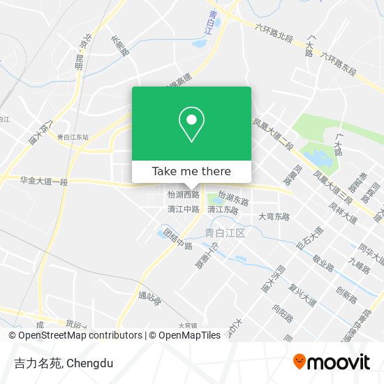 吉力名苑 map