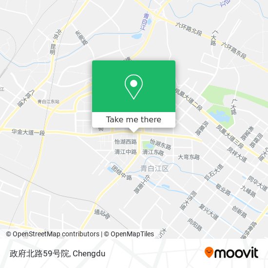 政府北路59号院 map