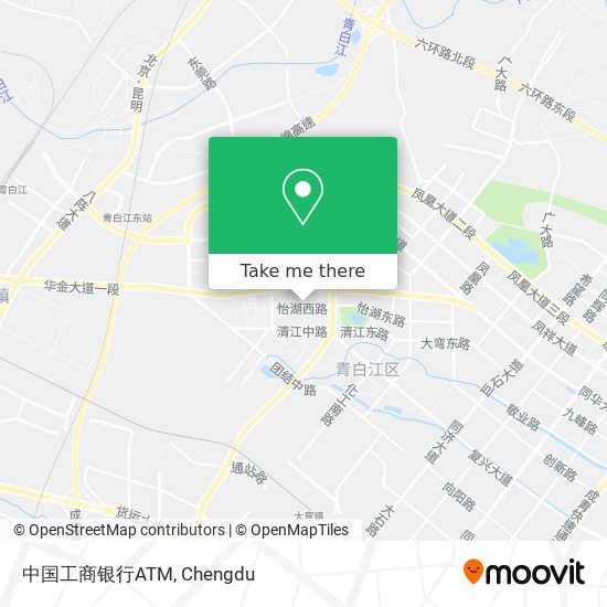 中国工商银行ATM map
