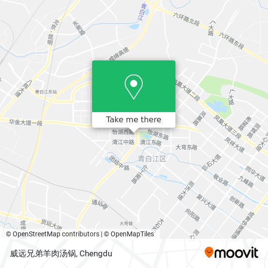 威远兄弟羊肉汤锅 map