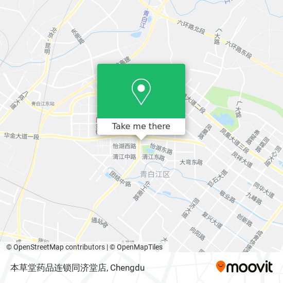 本草堂药品连锁同济堂店 map