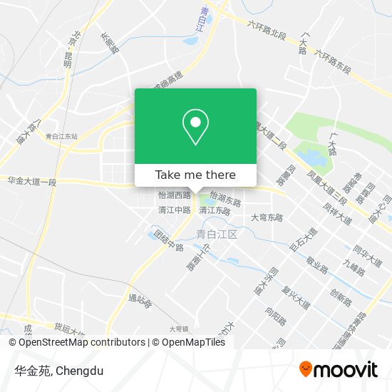 华金苑 map