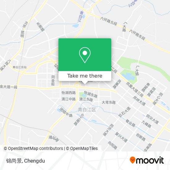 锦尚景 map