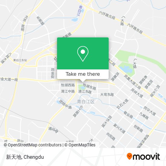 新天地 map