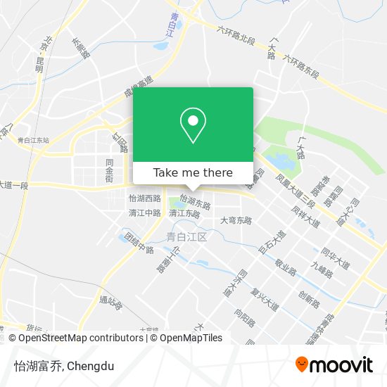 怡湖富乔 map