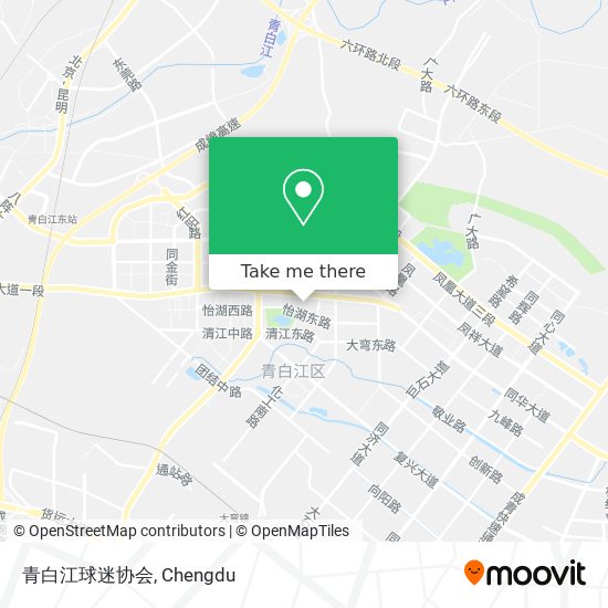 青白江球迷协会 map