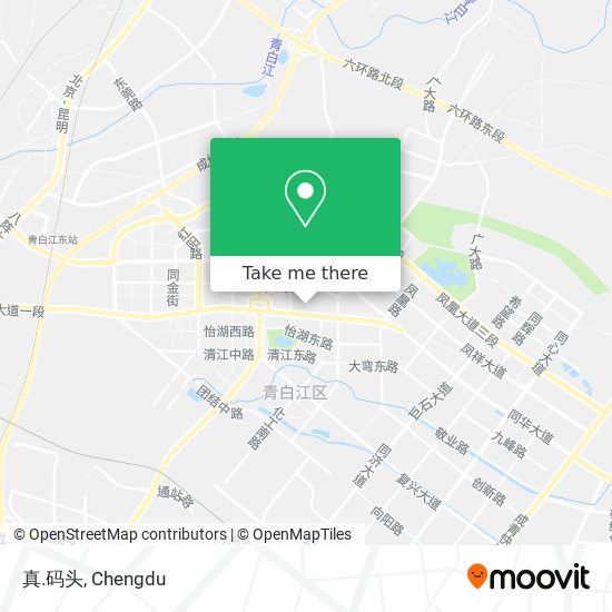 真.码头 map