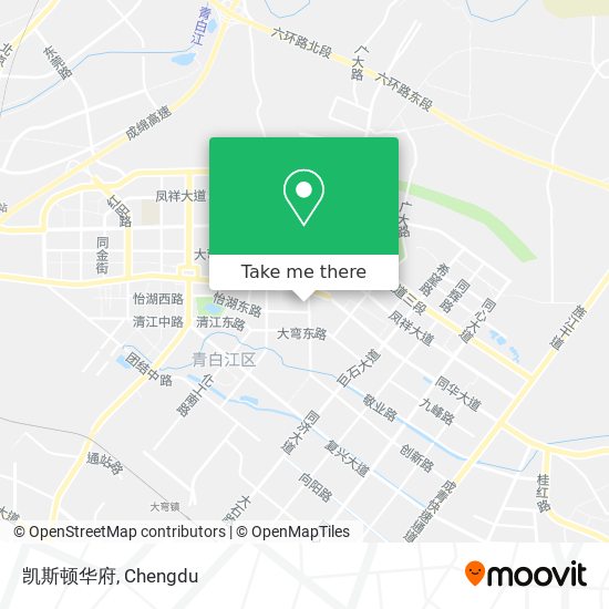 凯斯顿华府 map
