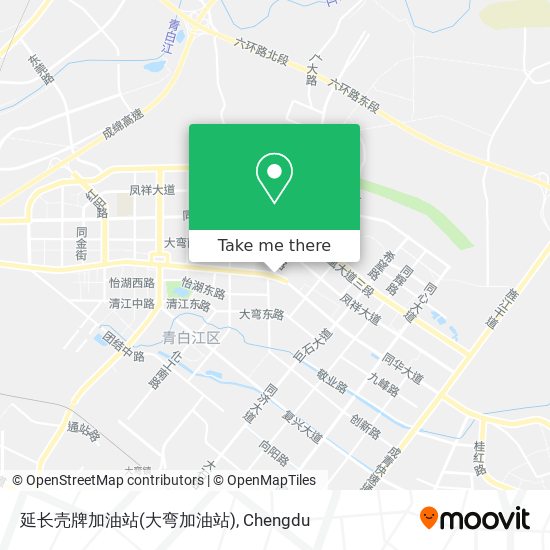 延长壳牌加油站(大弯加油站) map