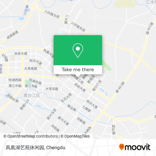凤凰湖艺苑休闲园 map
