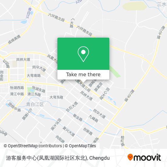 游客服务中心(凤凰湖国际社区东北) map
