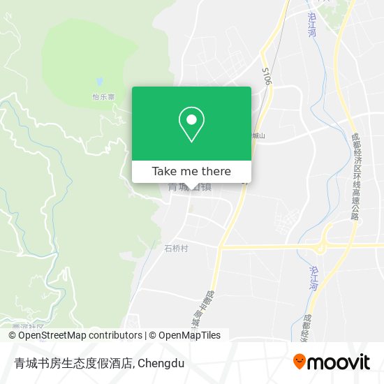 青城书房生态度假酒店 map