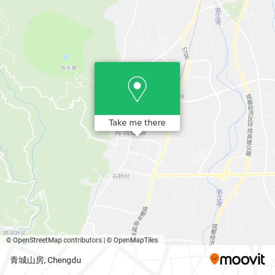 青城山房 map