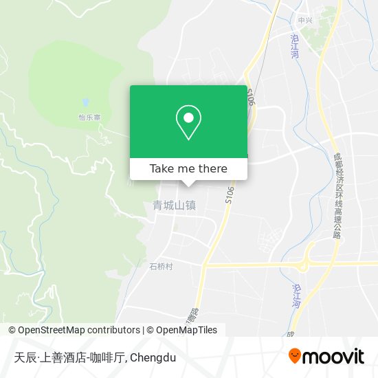 天辰·上善酒店-咖啡厅 map