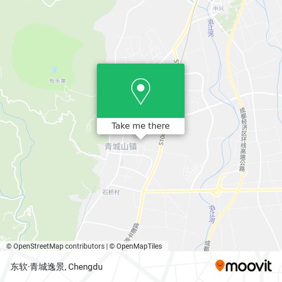 东软·青城逸景 map