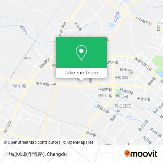 世纪网城(华逸路) map