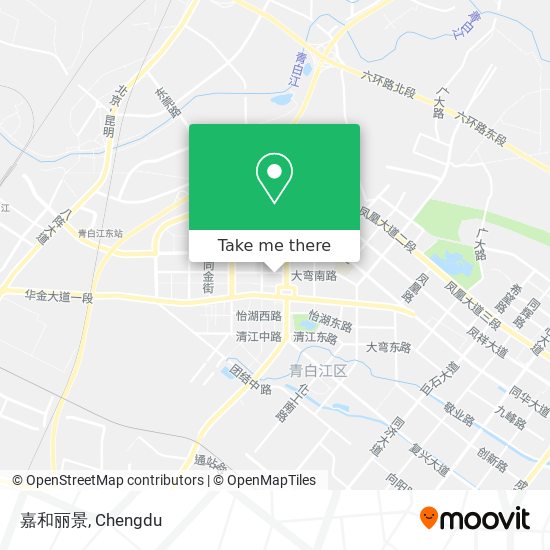 嘉和丽景 map