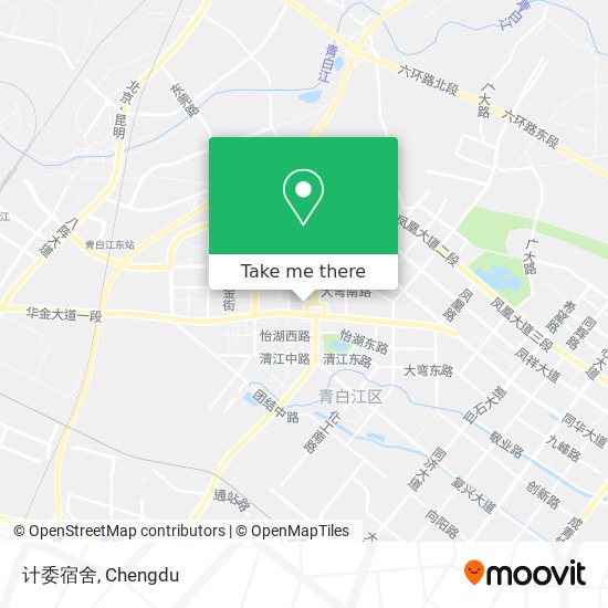 计委宿舍 map