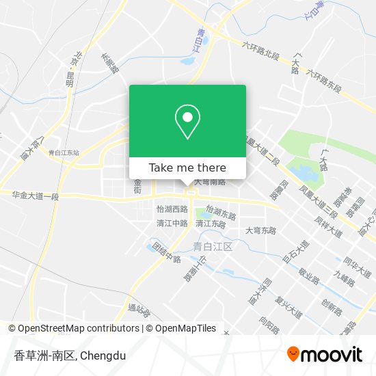 香草洲-南区 map