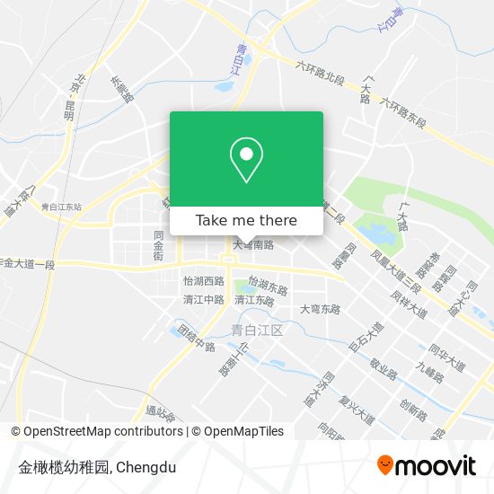 金橄榄幼稚园 map