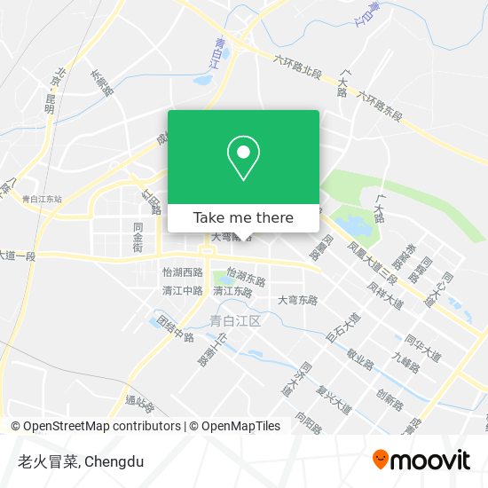 老火冒菜 map