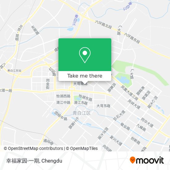 幸福家园-一期 map