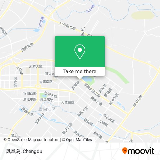 凤凰岛 map