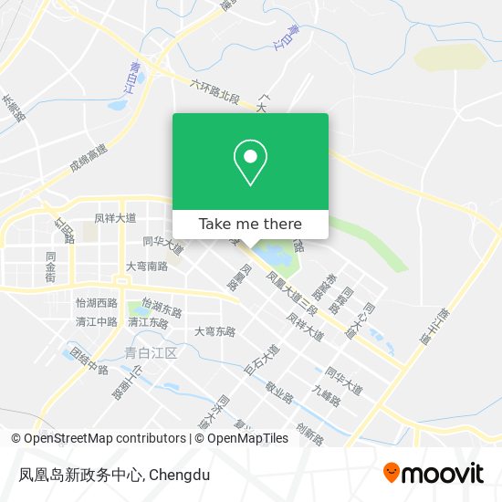 凤凰岛新政务中心 map