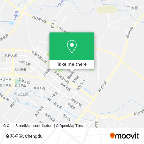 余家祠堂 map