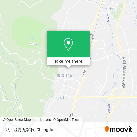 都江堰青龙客栈 map