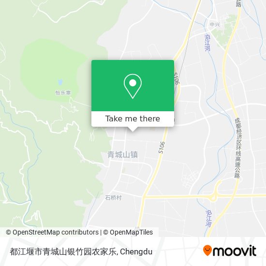 都江堰市青城山银竹园农家乐 map
