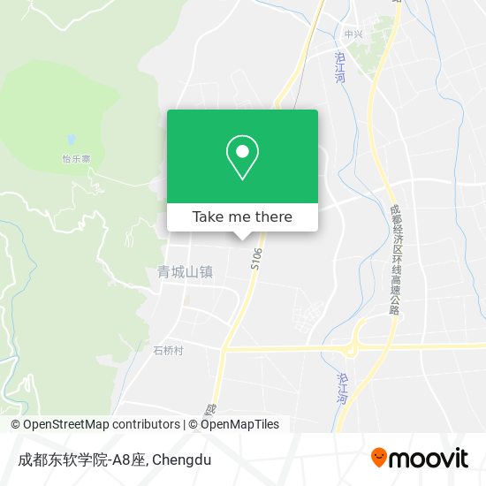 成都东软学院-A8座 map