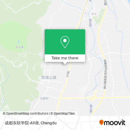 成都东软学院-A9座 map