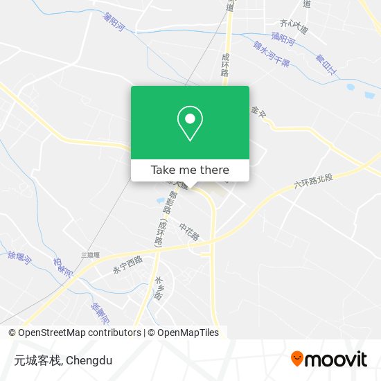 元城客栈 map