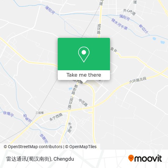 雷达通讯(蜀汉南街) map