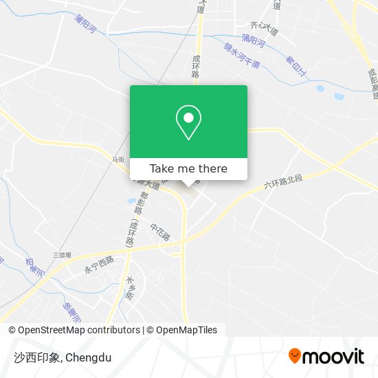 沙西印象 map