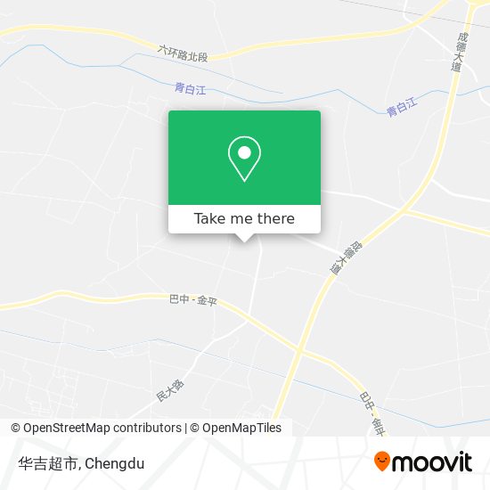 华吉超市 map